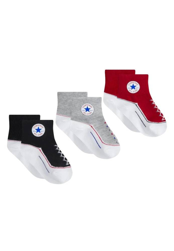 Converse chn infant striated qtr 3pk image number null