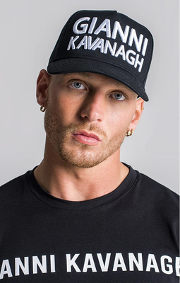 Gianni kavanagh cap, Black, medium