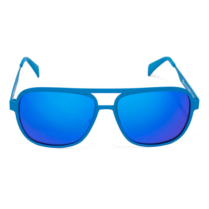 Blue metal sunglasses-null