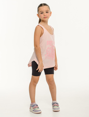 Bdtk junior girl's sets sleeveless long top & 2/4 leggings, Fairytale, medium