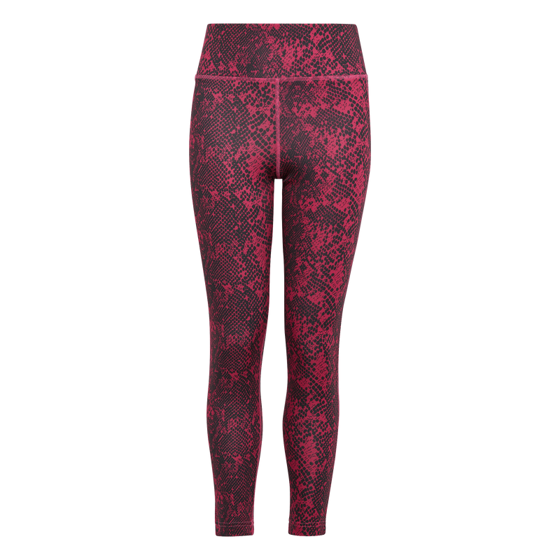 Adidas girls training aeroready animal-print optime 7/8 high-null