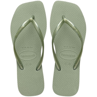 Havaianas square, Smoke Green, medium