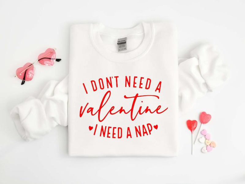 I need a nap sweatshirt-null