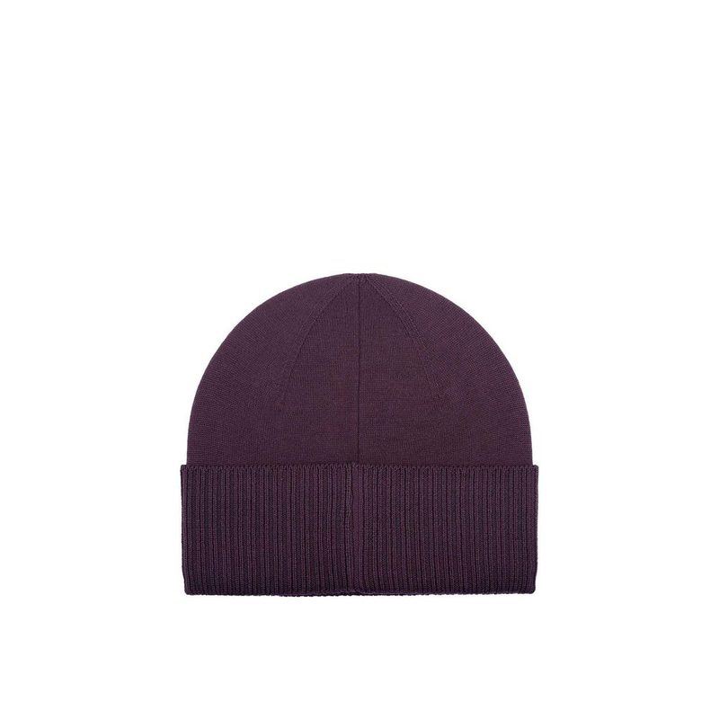 Purple wool beanie-null