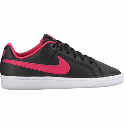 Girls court royale (gs), Black / Hot Pink, medium