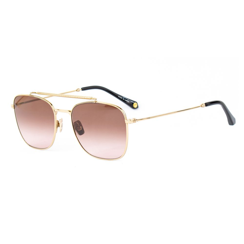 Gold titanium sunglasses-null