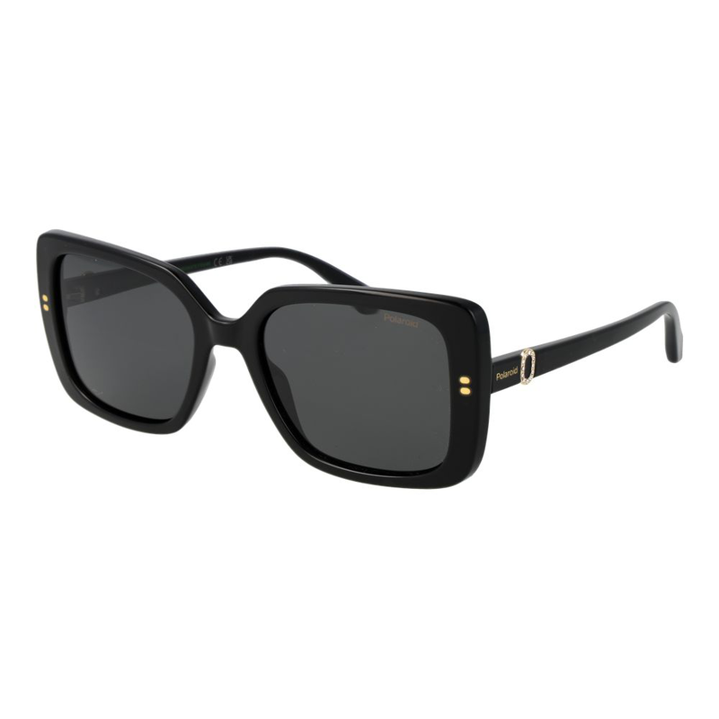 Black polycarbonate sunglasses-null