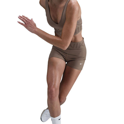 Pro sculpt Dri-FIT high-rise 8cm short, Mink Brown, medium