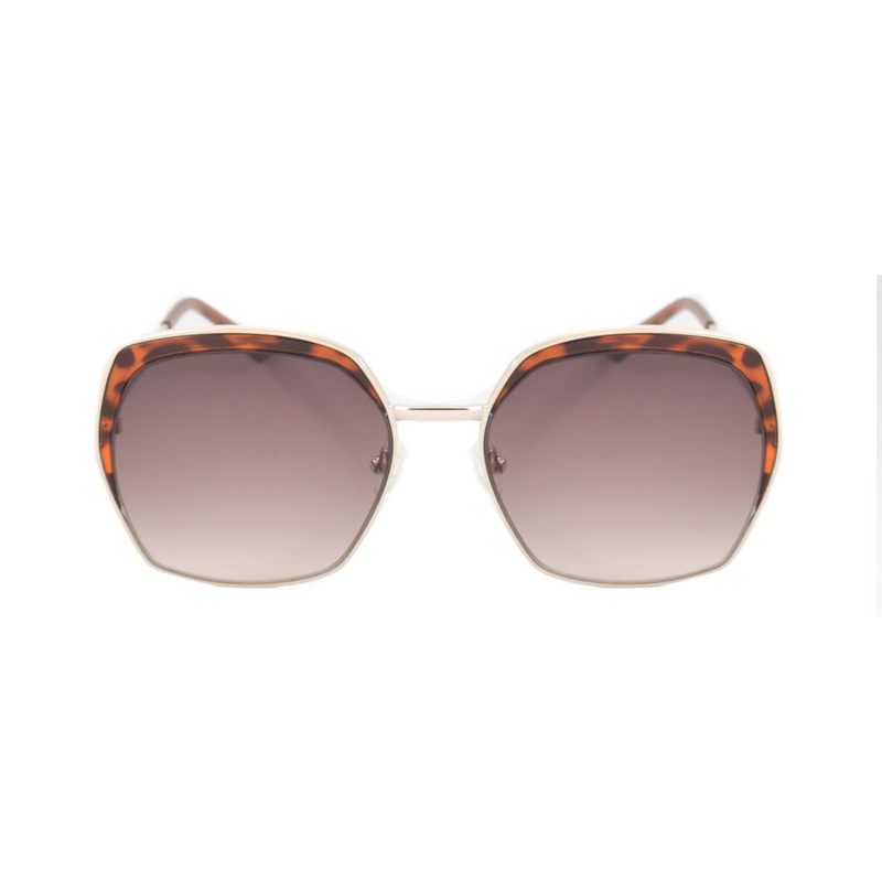 Gold metal sunglasses-null