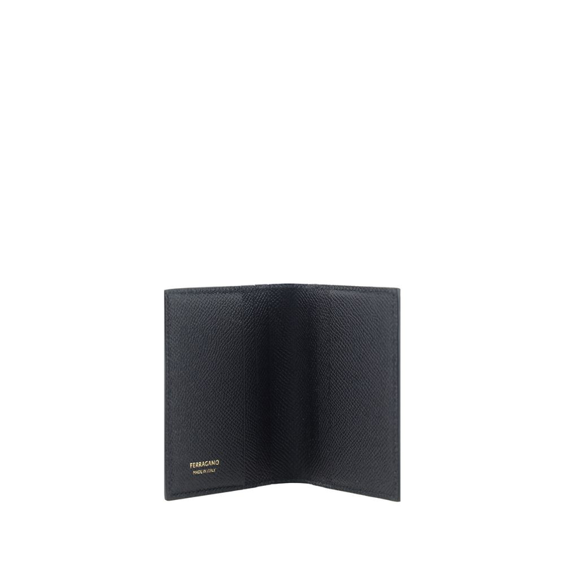 Black calf leather bos taurus wallet-null