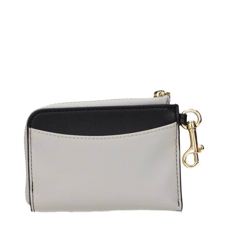 Black leather wallet-null