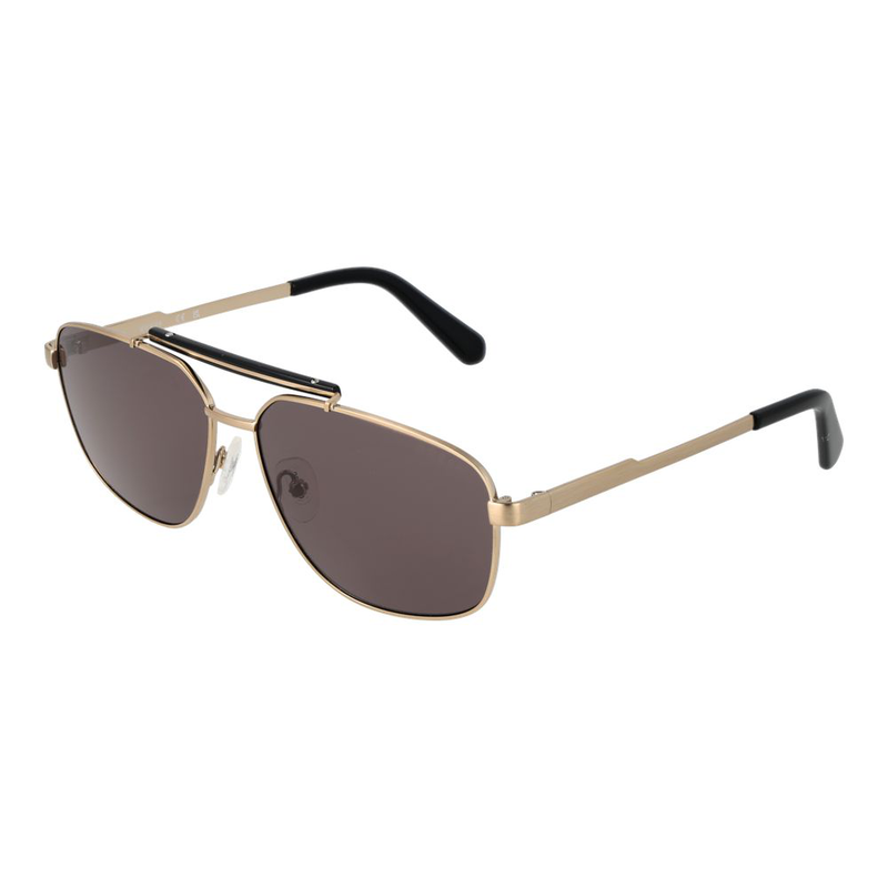 Gold metal sunglasses-null