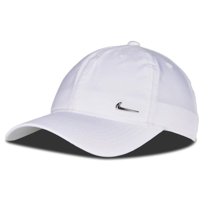 Dri-FIT metal swoosh club cap, White, medium