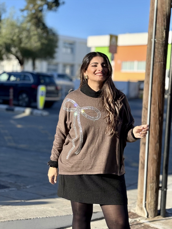 Knitted sweater oversized-null