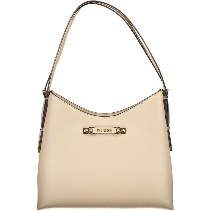 Beige poliuretano women handbag-null