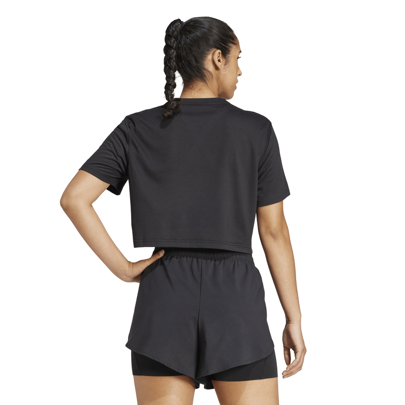 Adidas womens train essentials boxy workout t-shirt-null