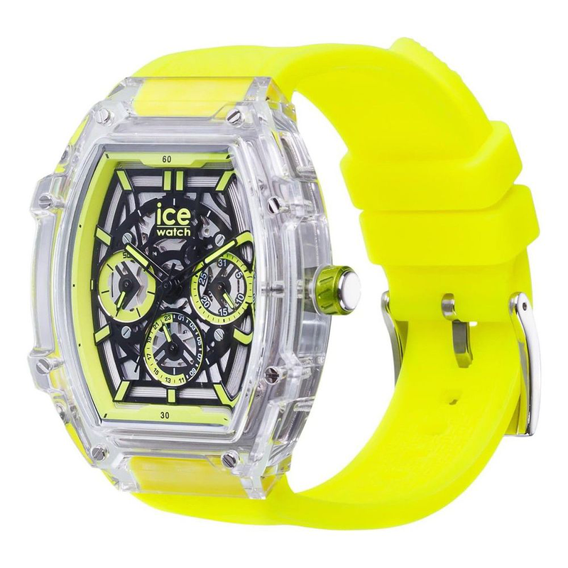Bicolor synthetic sport watch-null