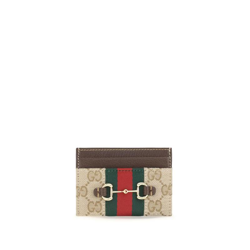 Beige polyester wallet-null