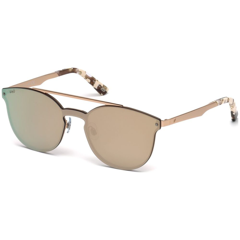 Pink metal sunglasses-null