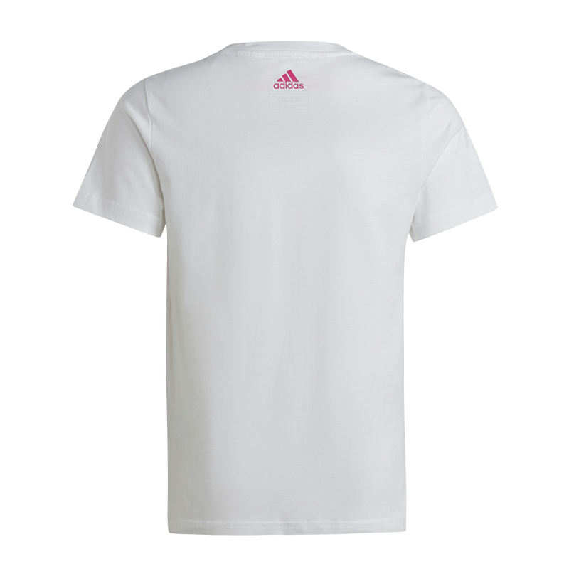 Adidas girls essentials linear logo cotton slim fit t-shirt-null
