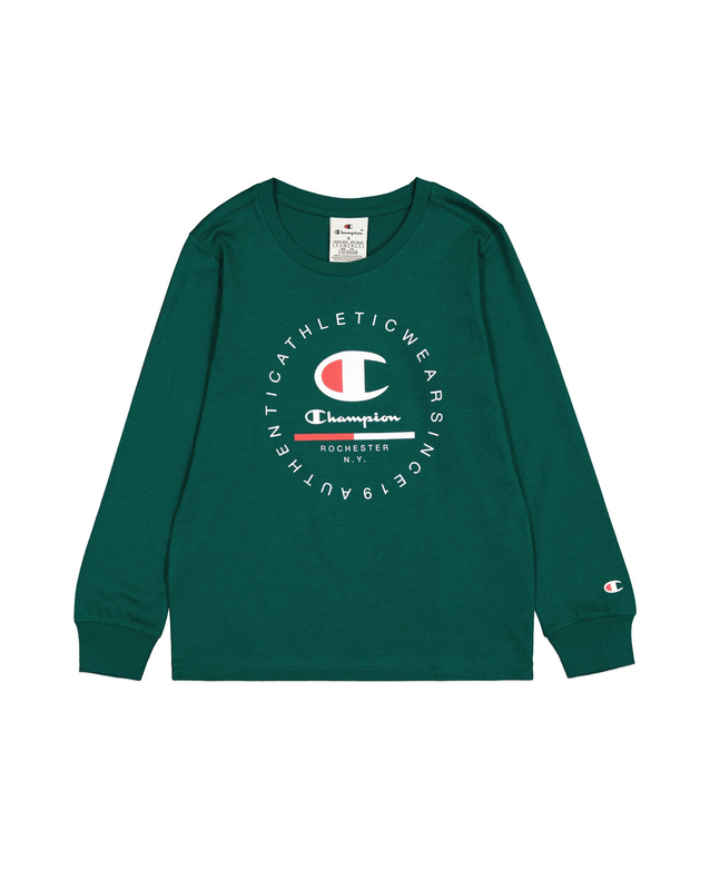 Champion boys lonsleeve crewneck t-shirt-null