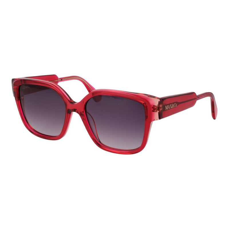 Pink plastic sunglasses-null