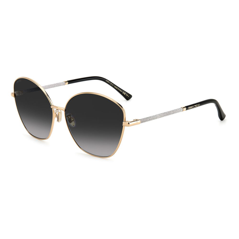 Gold metal sunglasses-null
