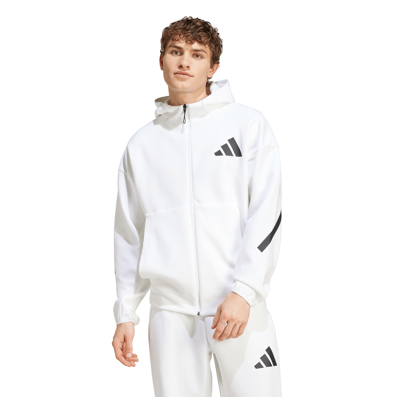 Adidas men's new z.n.e. Full-zip hooded track jacket-null