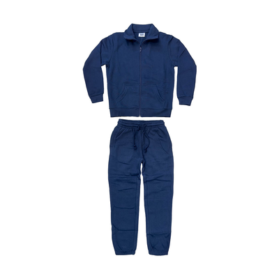 Tracksuit set with closing zip - unisex