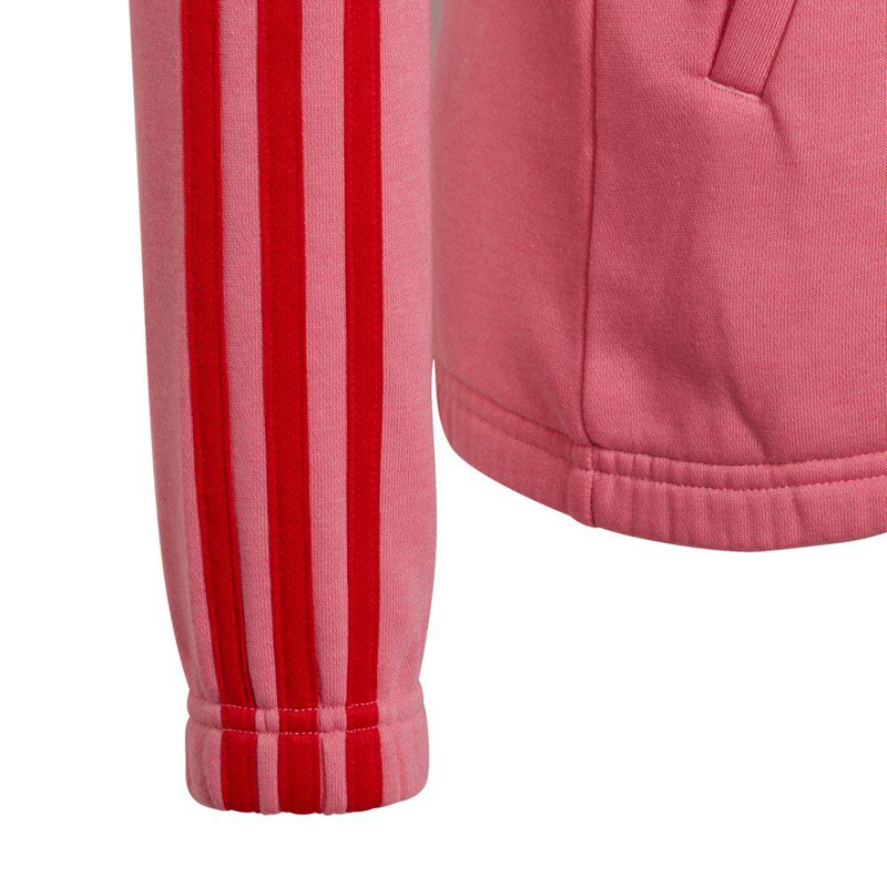 G 3-stripes fleece fz hoodie image number null