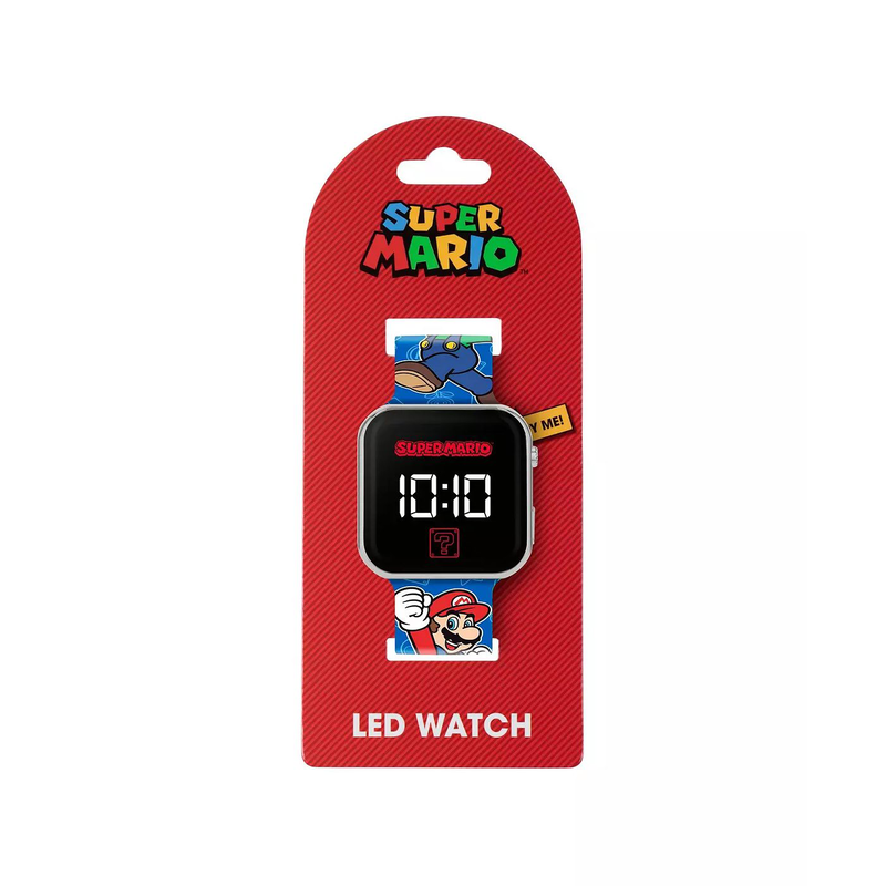 Super mario bros. Printed led watch-null