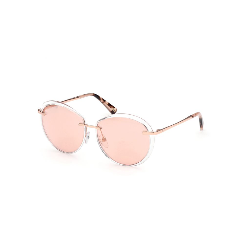 Transparent metal sunglasses-null