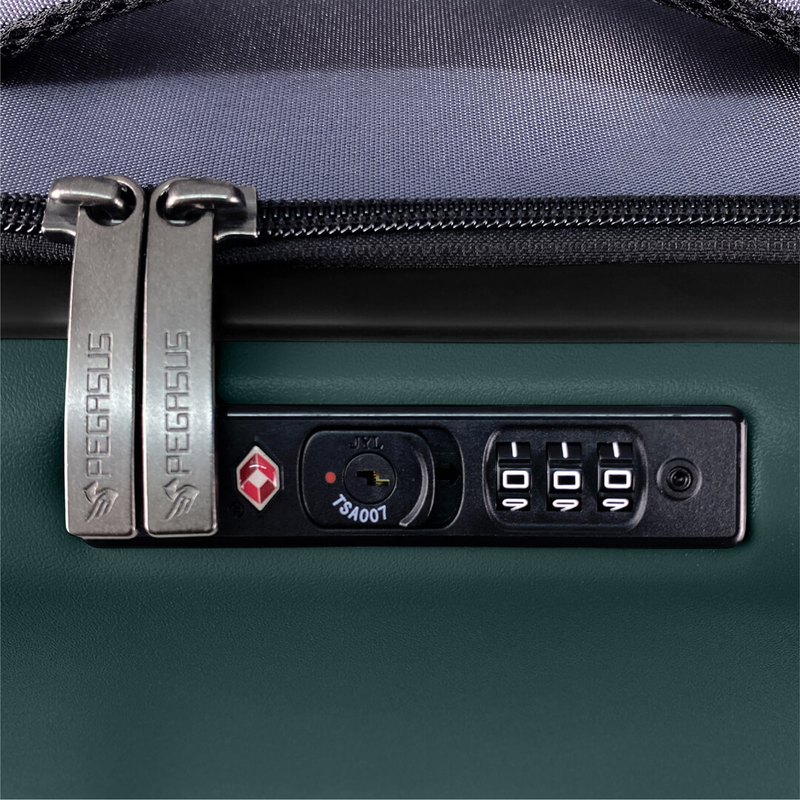 Product image: Bg berlin x pegasus - easypack, foldable cabin size/carry-on (4 wheel) 55cm/20in luggage 10kg suitcase - mint-null