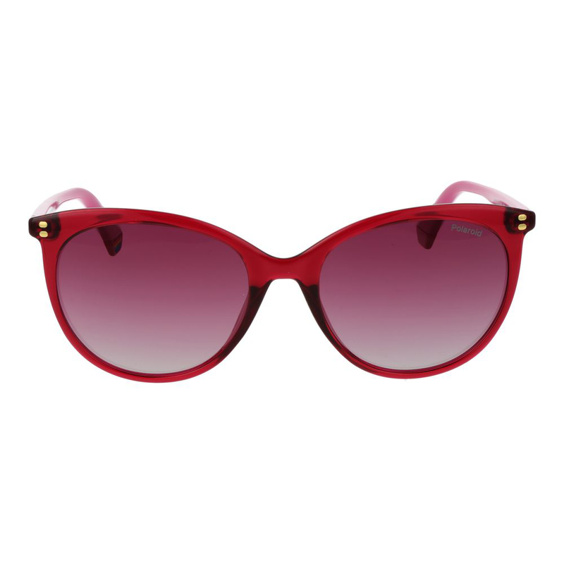Purple plastic sunglasses-null
