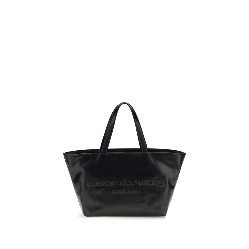 Black calf leather bos taurus handbag-null