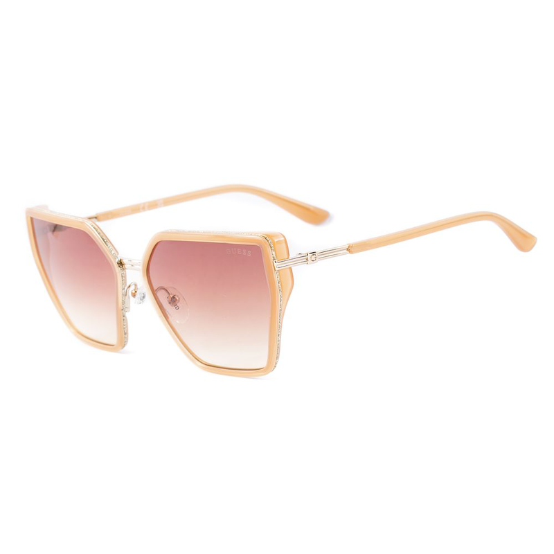 Beige resin sunglasses-null