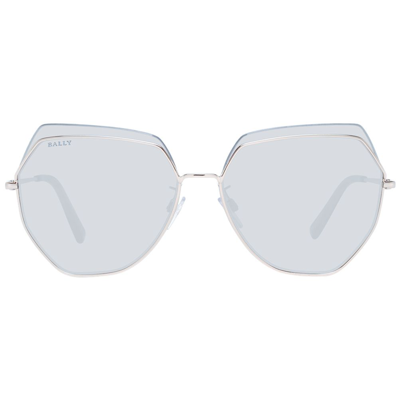 Rose gold metal sunglasses-null