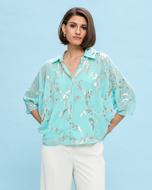 Shirt embossed image number null