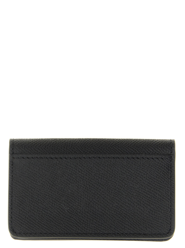 Black calfskin cardholder-null