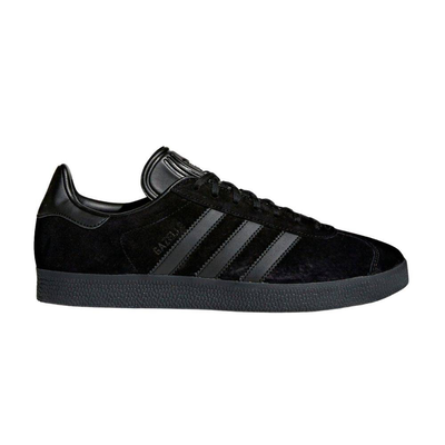 Adidas gazelle shoes, Black, medium