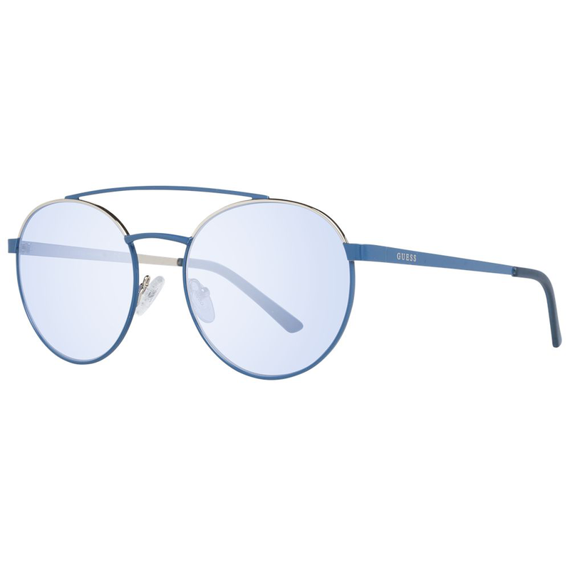 Blue metal & plastic sunglasses-null