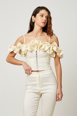 Be you top, Ecru, medium