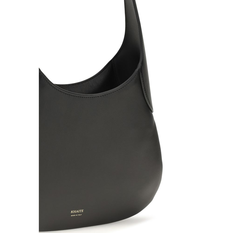 Black calf leather bos taurus shoulder bag-null