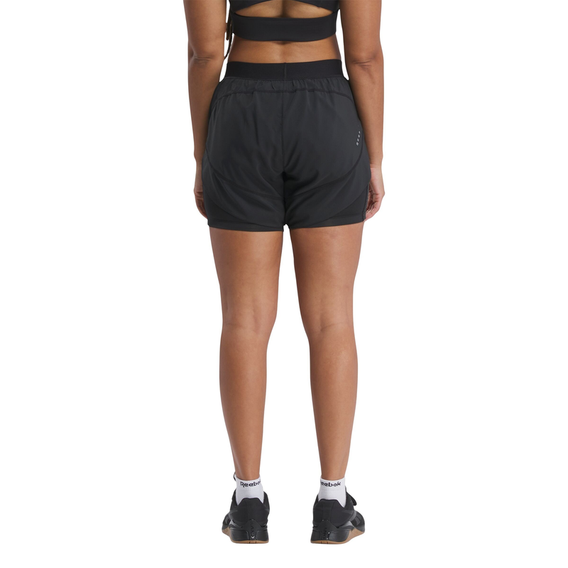 Reebok women running 2 in 1 short-null