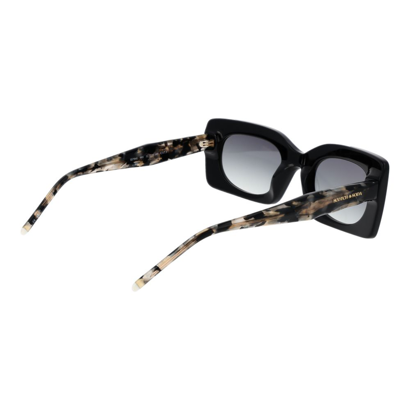 Black acetate sunglasses-null