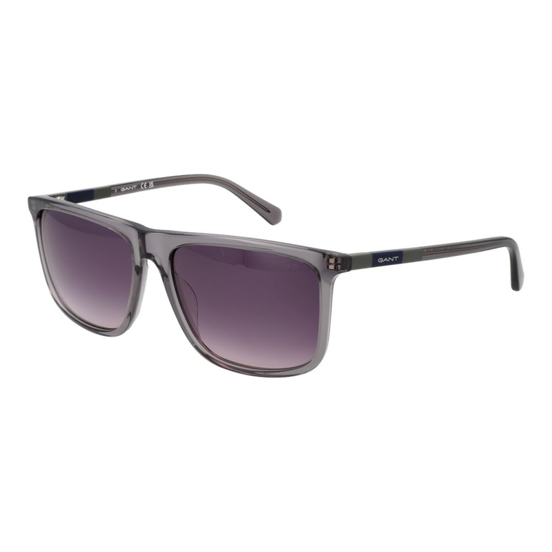 Gray acetate sunglasses-null