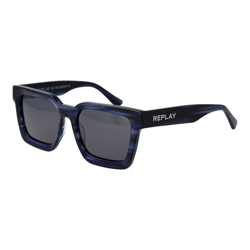 Blue acetate sunglasses-null