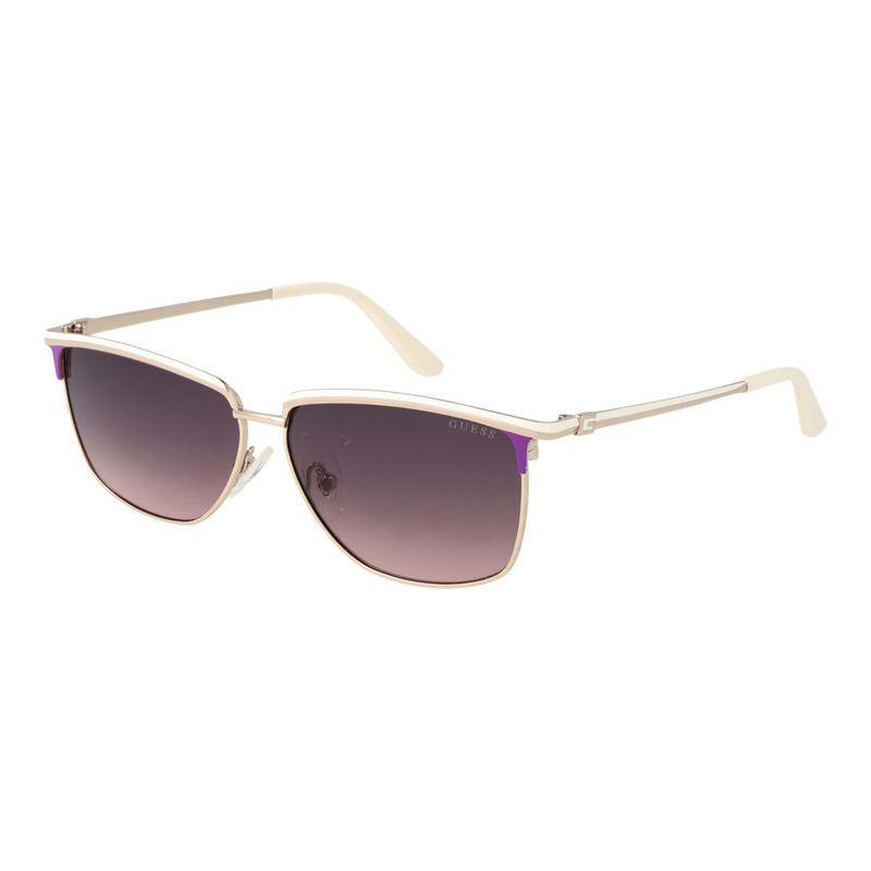 White metal sunglasses-null