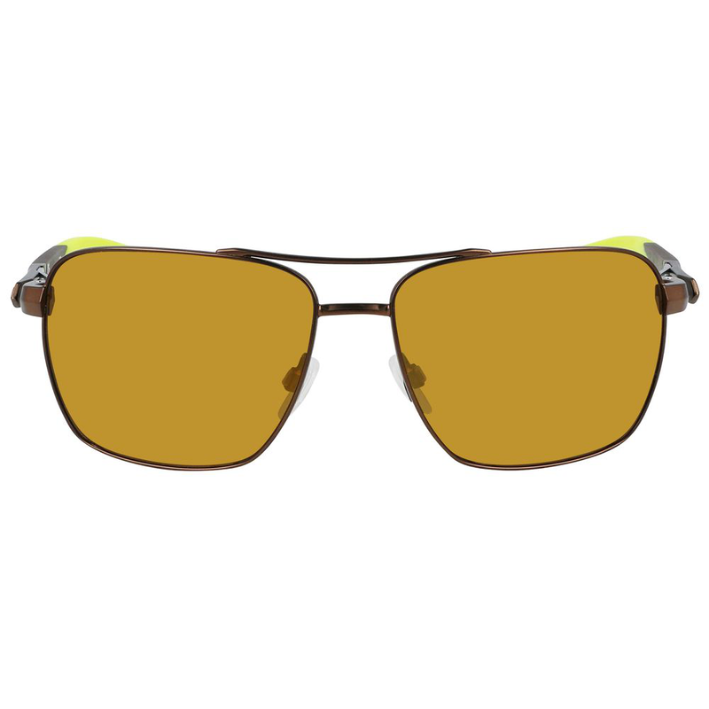 Brown metal sunglasses-null