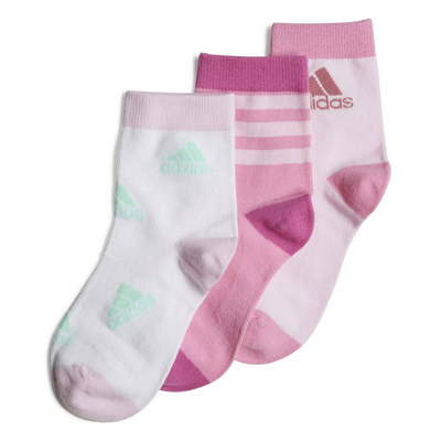 Lk socks 3-pack, Pink, medium